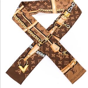 Louis Vuitton Silk Monogram Confidential Bandeau